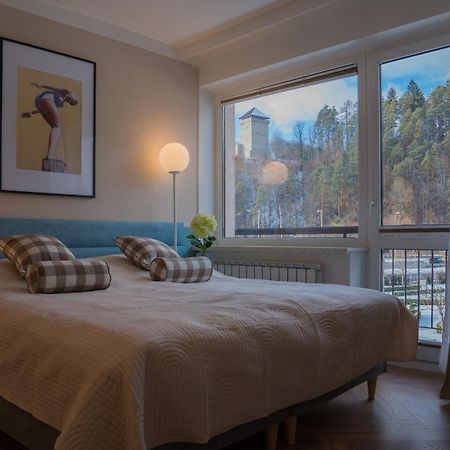 Villa Turris Apartamenty Przy Muszynskim Zamku ムシナ エクステリア 写真