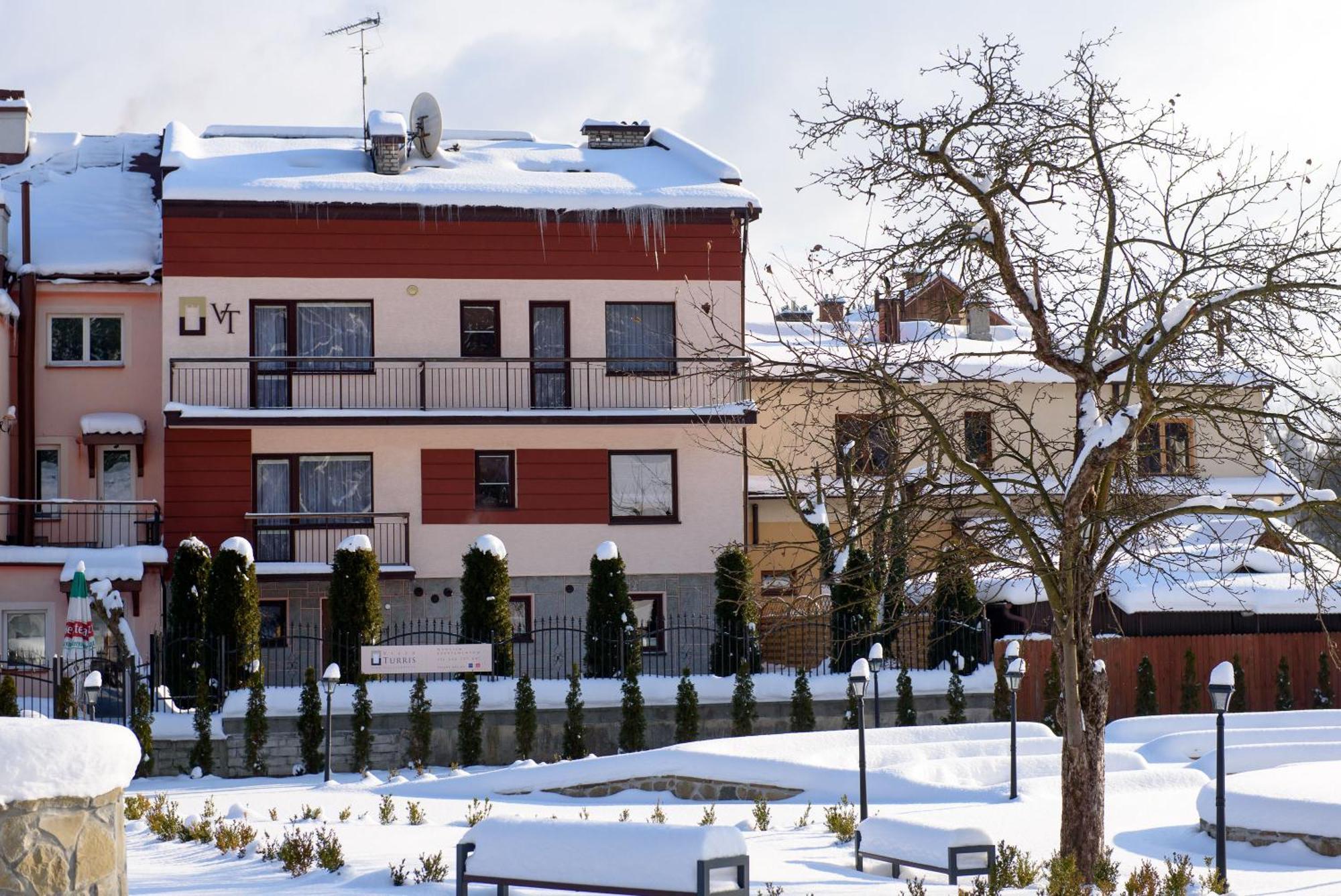 Villa Turris Apartamenty Przy Muszynskim Zamku ムシナ エクステリア 写真